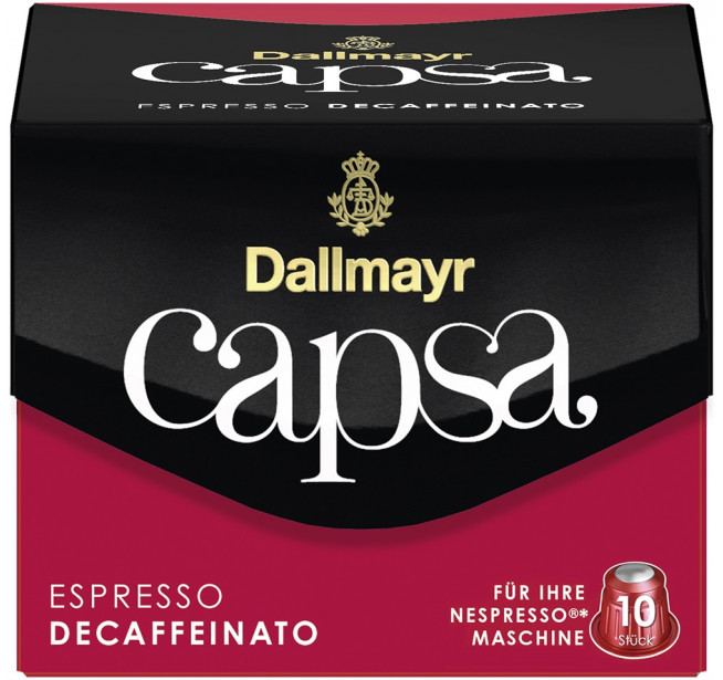 Capsule Cafea Dallmayr Capsa Decaffeinato Nespresso 10 Capsule